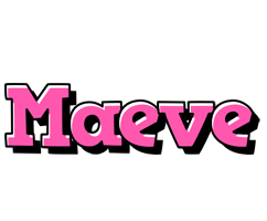 Maeve girlish logo