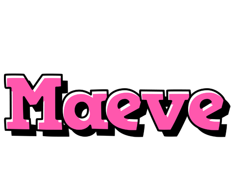 Maeve girlish logo