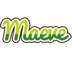 Maeve golfing logo