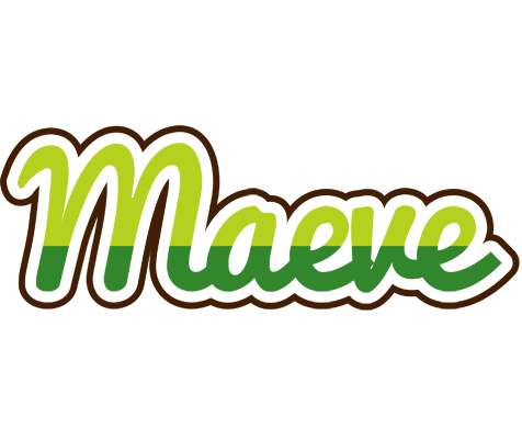 Maeve golfing logo