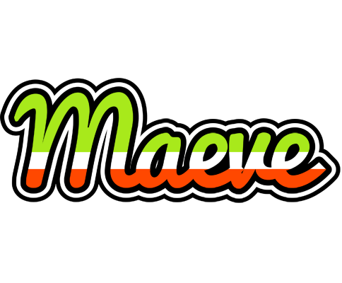 Maeve superfun logo