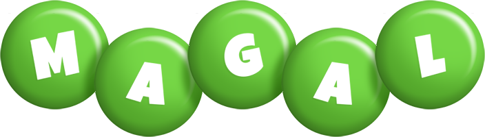 Magal candy-green logo