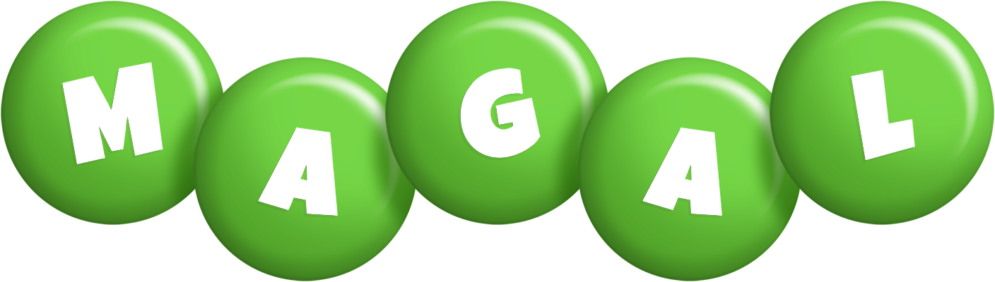 Magal candy-green logo