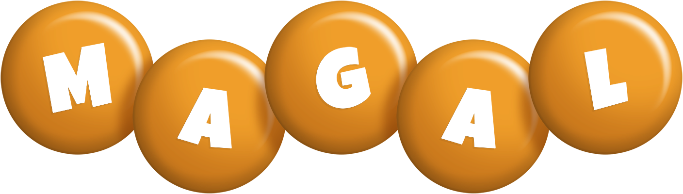Magal candy-orange logo