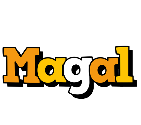 Magal cartoon logo