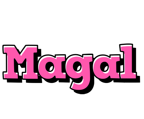 Magal girlish logo