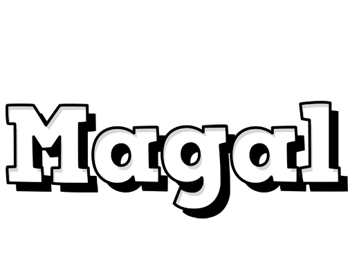 Magal snowing logo