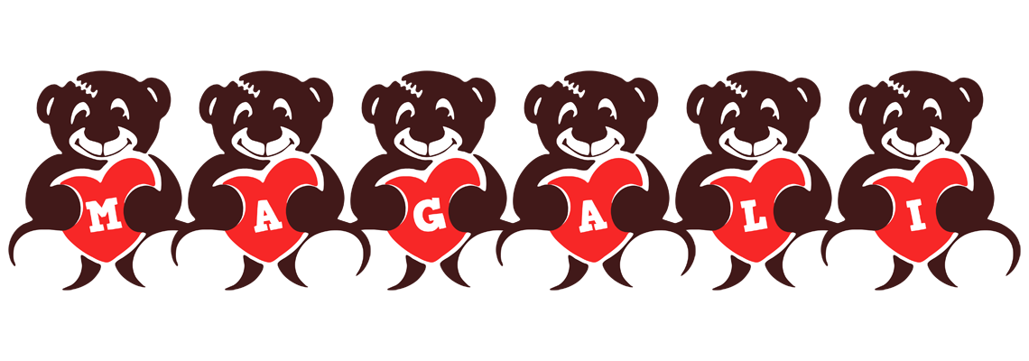 Magali bear logo