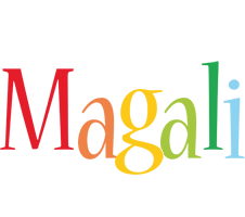 Magali birthday logo