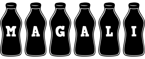 Magali bottle logo