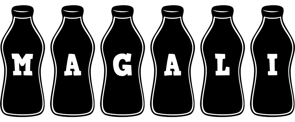 Magali bottle logo