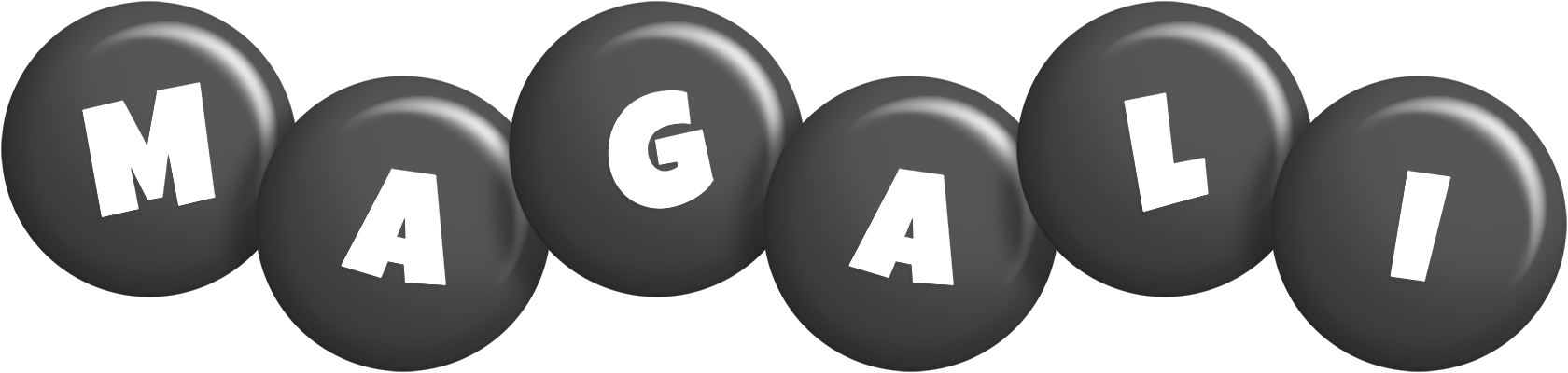 Magali candy-black logo