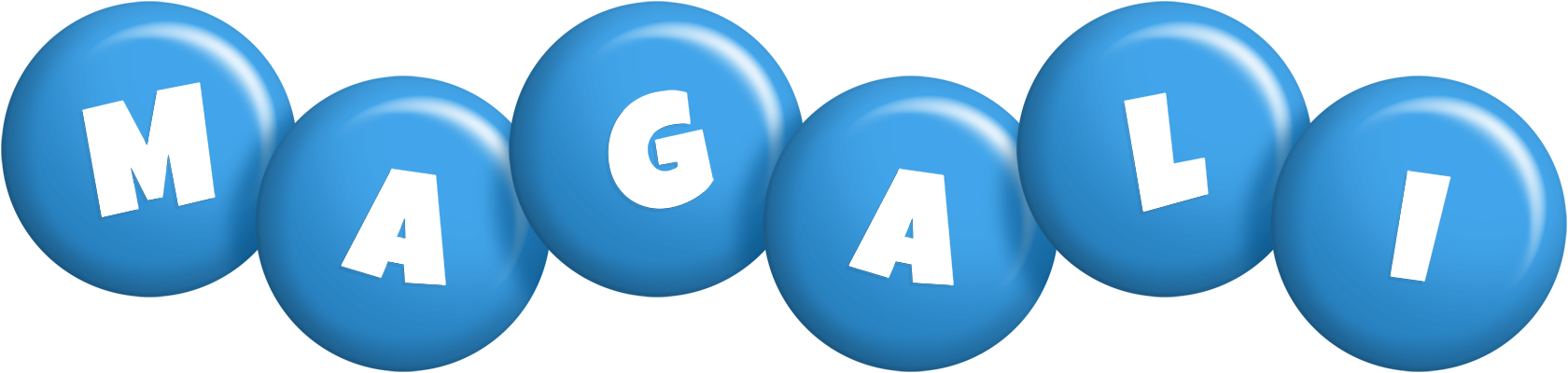 Magali candy-blue logo