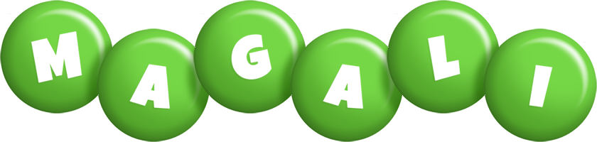 Magali candy-green logo