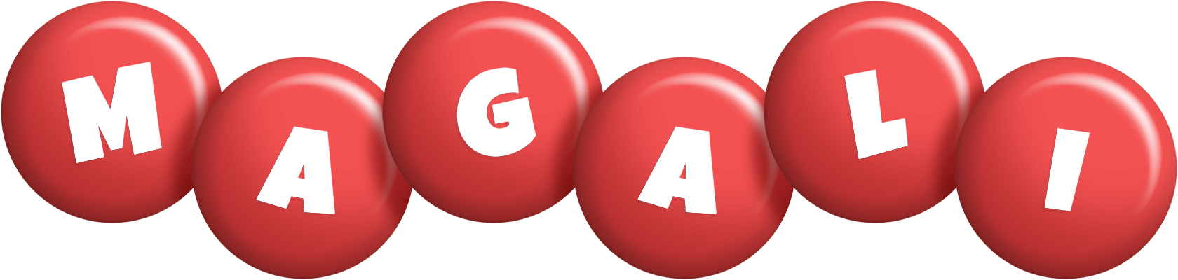 Magali candy-red logo