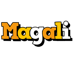 Magali cartoon logo