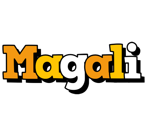 Magali cartoon logo