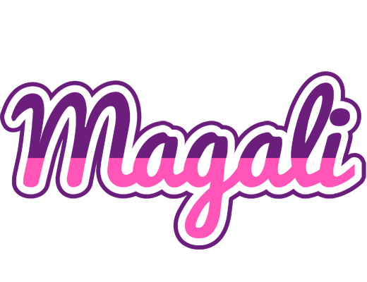 Magali cheerful logo