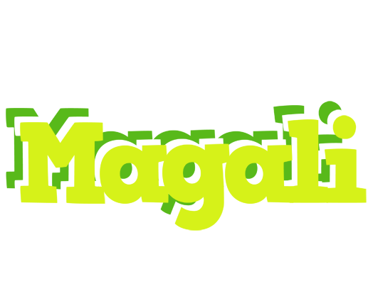 Magali citrus logo