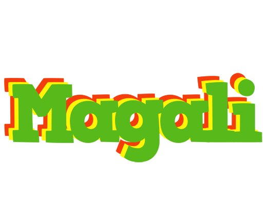 Magali crocodile logo