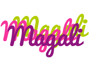 Magali flowers logo