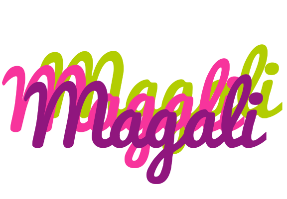 Magali flowers logo