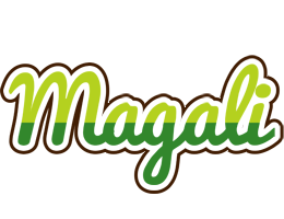 Magali golfing logo