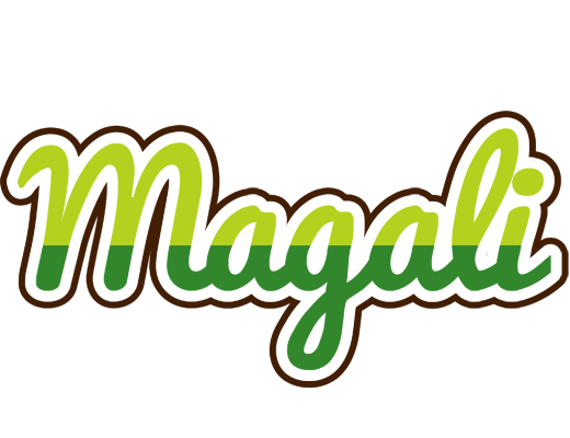 Magali golfing logo