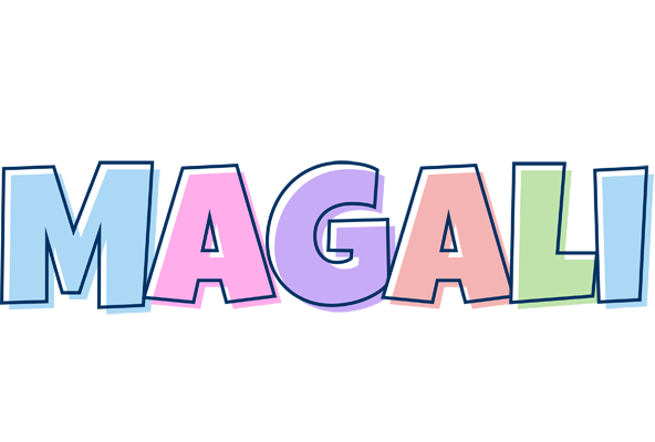 Magali pastel logo