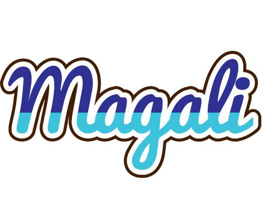 Magali raining logo