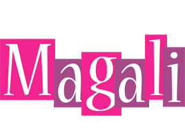 Magali whine logo