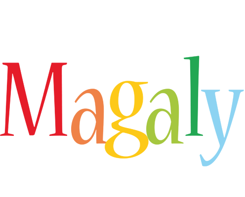 Magaly birthday logo