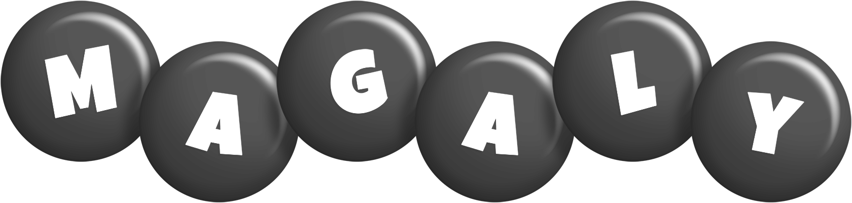 Magaly candy-black logo
