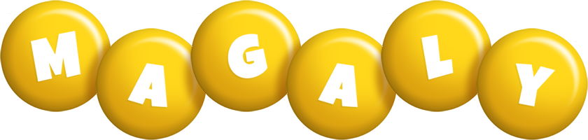 Magaly candy-yellow logo