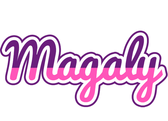 Magaly cheerful logo