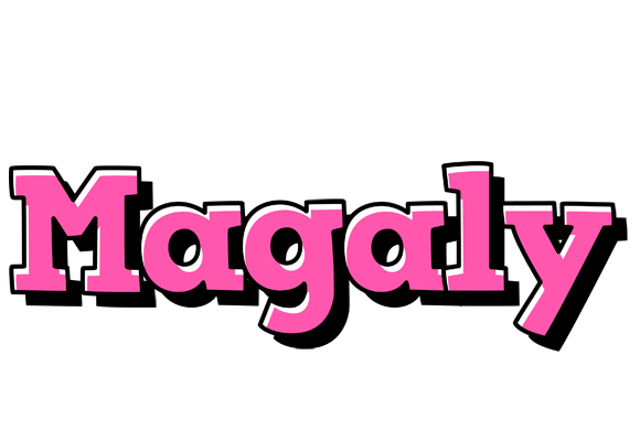 Magaly girlish logo