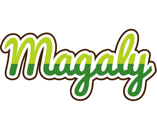 Magaly golfing logo