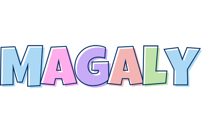 Magaly pastel logo