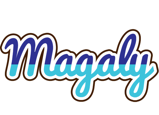 Magaly raining logo