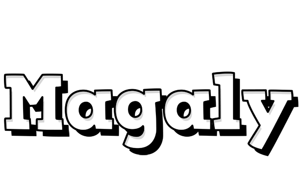Magaly snowing logo