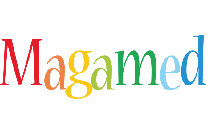 Magamed birthday logo