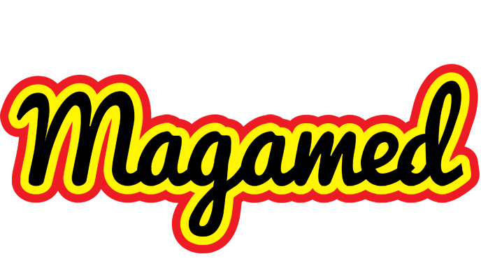 Magamed flaming logo