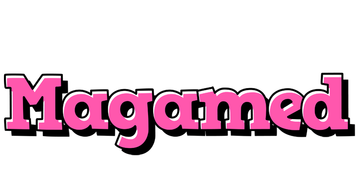 Magamed girlish logo