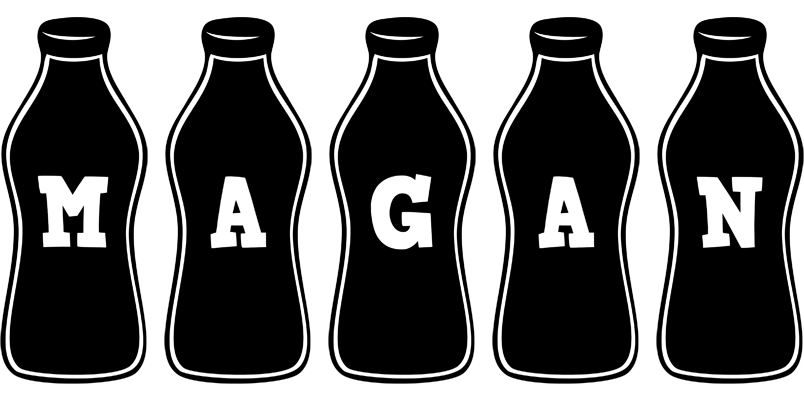 Magan bottle logo