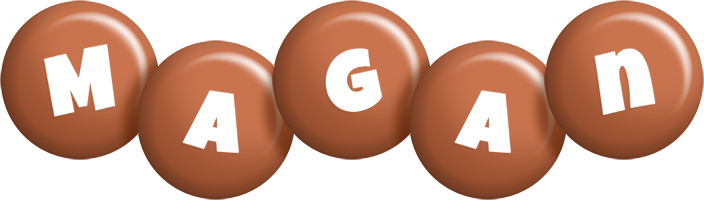 Magan candy-brown logo