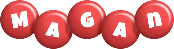 Magan candy-red logo