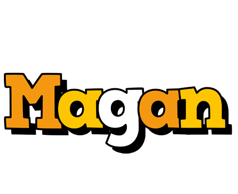 Magan cartoon logo