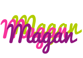 Magan flowers logo