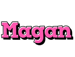 Magan girlish logo