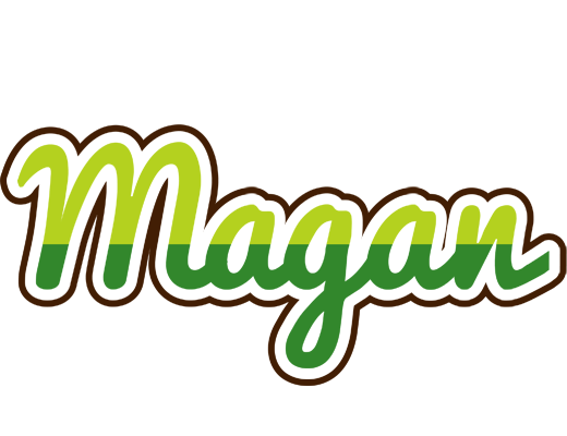 Magan golfing logo